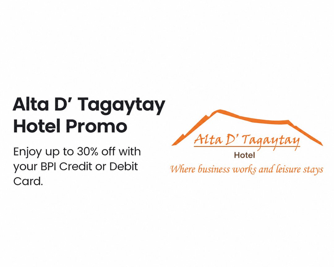 Alta D’ Tagaytay Hotel Promo